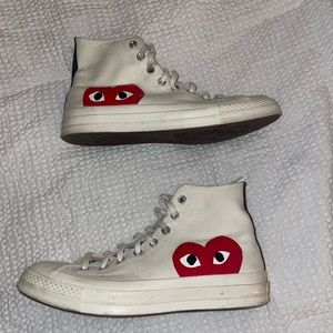 Comme Des Garcons PLAY (CDG) High top sneakers
